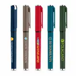 Stylo gel Islander monochrome en plastique recyclé