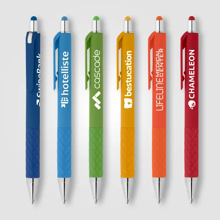 Stylo gel Islander rétractable Brights avec stylet #2