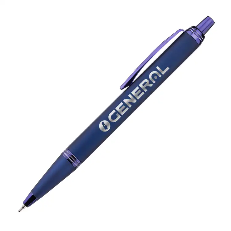 Linnet Rubberized Gel Pen w/ Chrome Accents #3