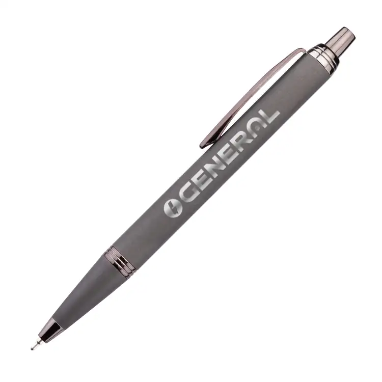 Linnet Rubberized Gel Pen w/ Chrome Accents #5