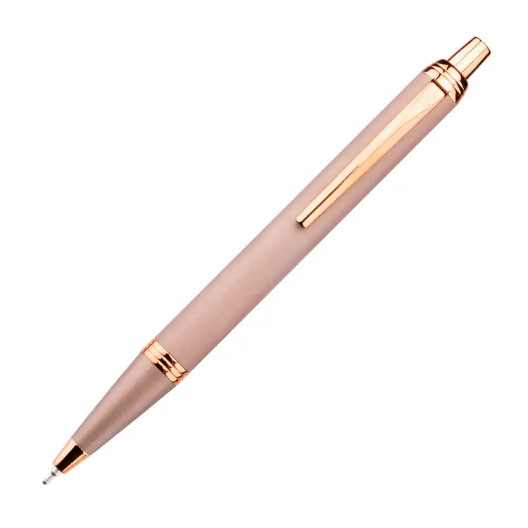 Linnet Rubberized Gel Pen w/ Chrome Accents #8