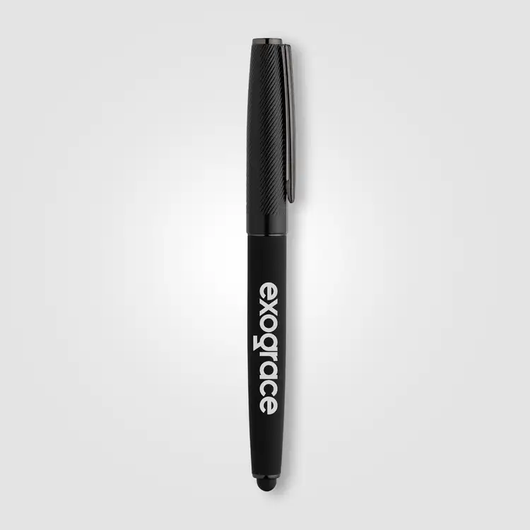 Metropolis Recycled Aluminum Stylus Gel Pen #3