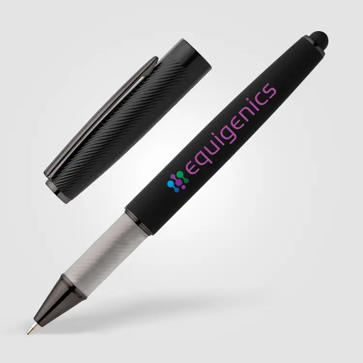 Metropolis Recycled Aluminum Stylus Gel Pen