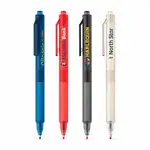 Stylo gel Nomi translucide en plastique recyclé