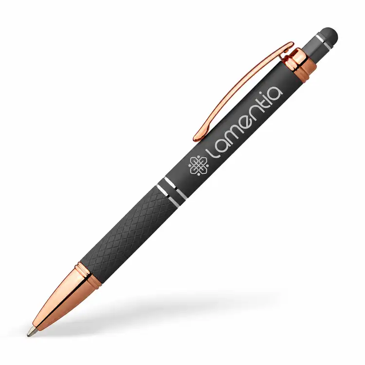 Phoenix Softy Gel Stylus Pen with Rose Gold Trim #3