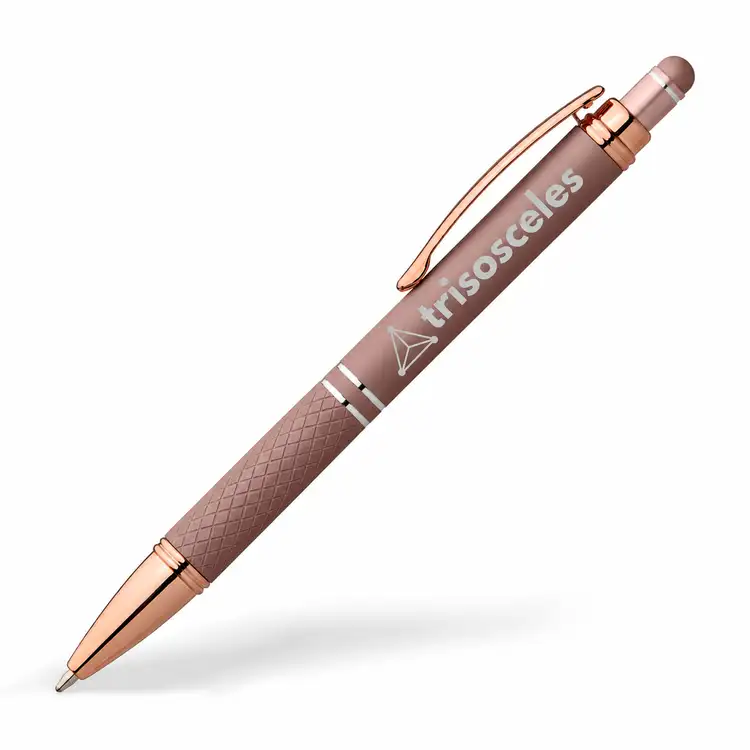 Phoenix Softy Gel Stylus Pen with Rose Gold Trim #4