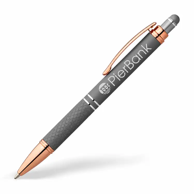 Phoenix Softy Gel Stylus Pen with Rose Gold Trim #5