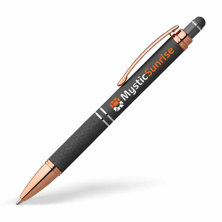Phoenix Softy Gel Stylus Pen with Rose Gold Trim #6