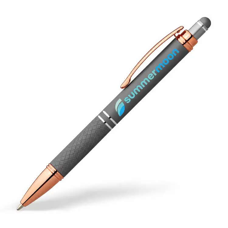 Phoenix Softy Gel Stylus Pen with Rose Gold Trim #8