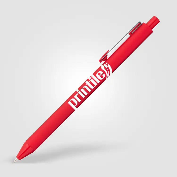 Vela Essentials Recycled Plastic Soft Touch Gel Pen #12