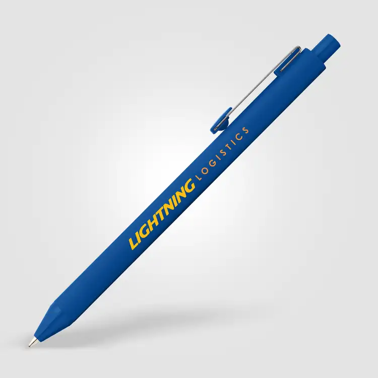 Vela Essentials Recycled Plastic Soft Touch Gel Pen #13