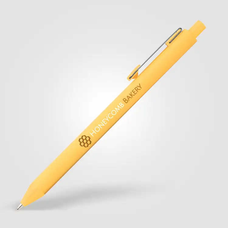Vela Essentials Recycled Plastic Soft Touch Gel Pen #17