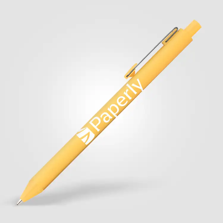 Vela Essentials Recycled Plastic Soft Touch Gel Pen #18