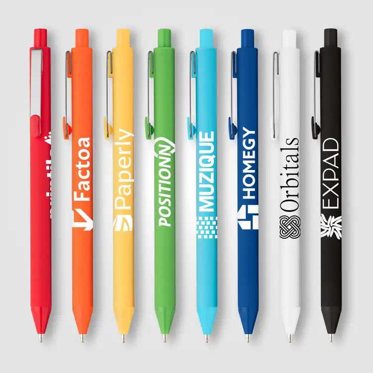Vela Essentials Recycled Plastic Soft Touch Gel Pen #2
