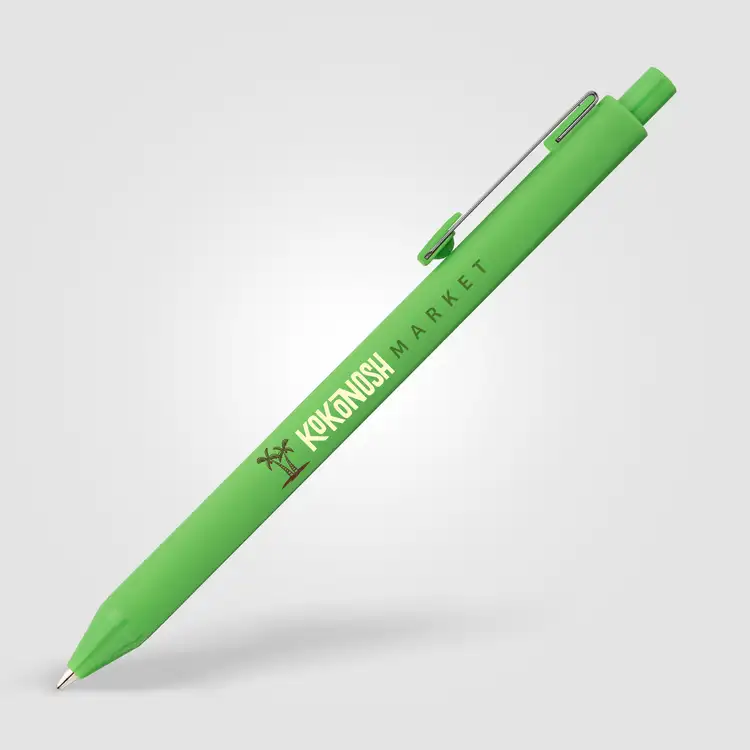 Vela Essentials Recycled Plastic Soft Touch Gel Pen #5