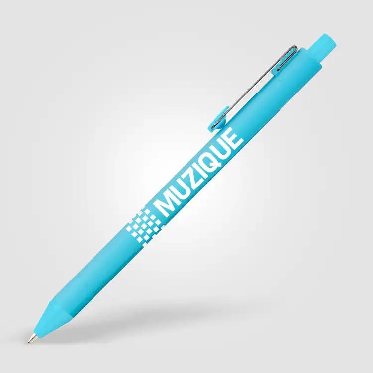 Vela Essentials Recycled Plastic Soft Touch Gel Pen #8