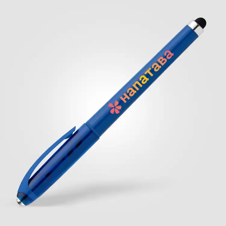 Prism Recycled Plastic Fidget Ball Stylus Gel Pen #13