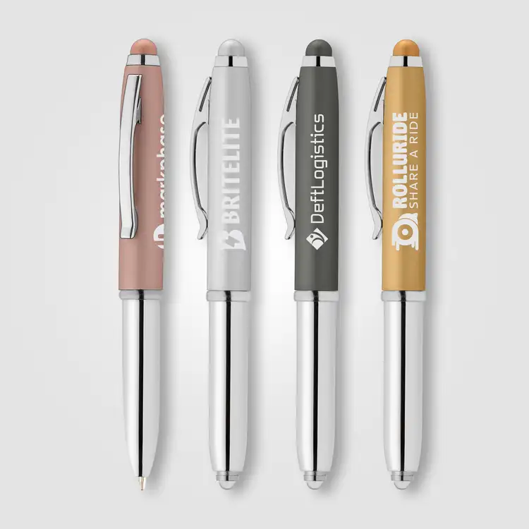 Vivano Softy Metallic LED Light Stylus Pen