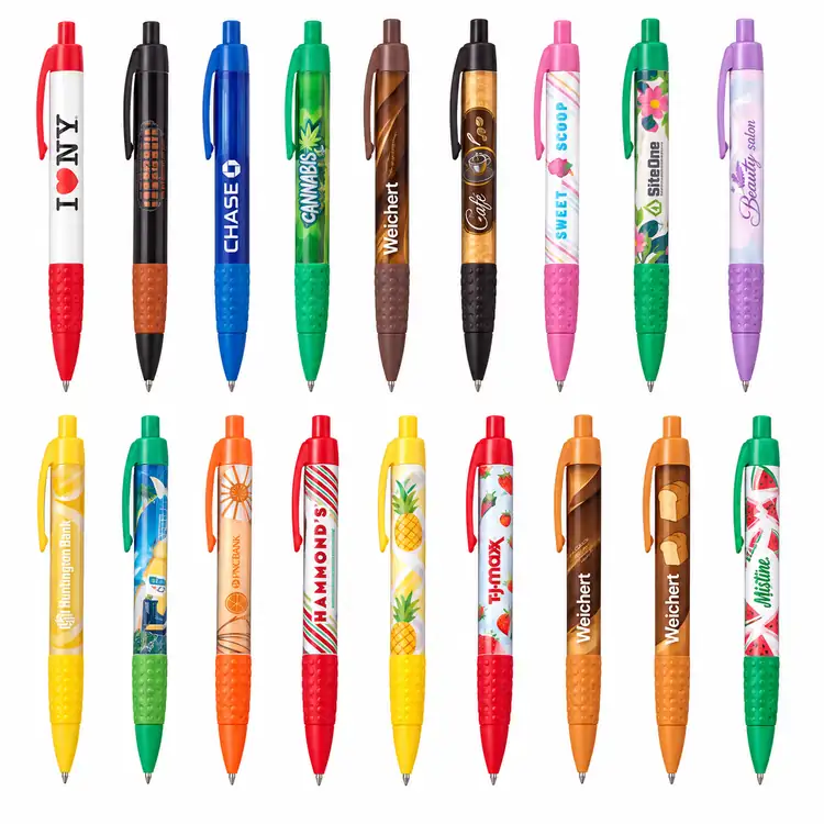 PenScents Scented Pen with Grip and Multicolor Print