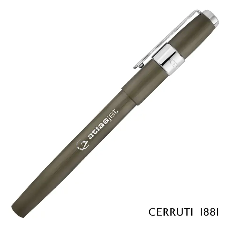 Stylo-plume Cerruti 1881 Block Brushed