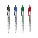 Stylo rétractable blanc RePen en rPET