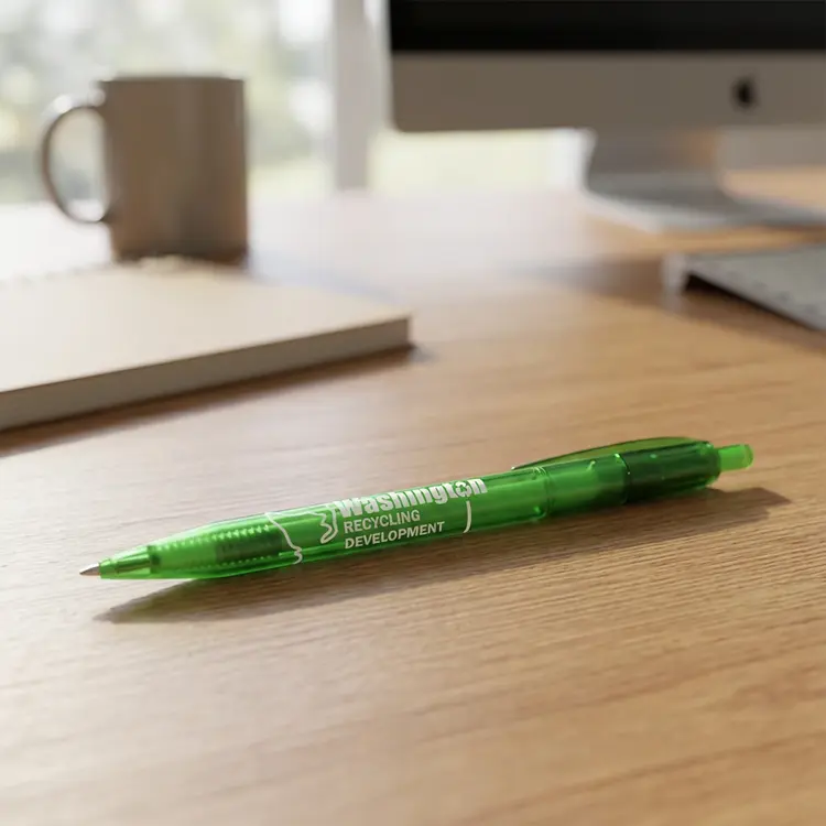 RePen Translucent Clicker rPET Pen #4