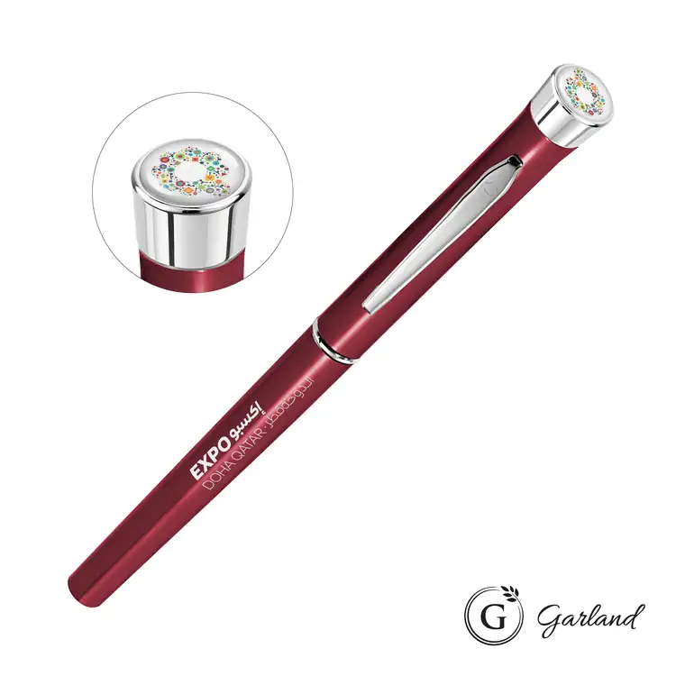 Garland Color Custom Rollerball Pen - Chrome #4