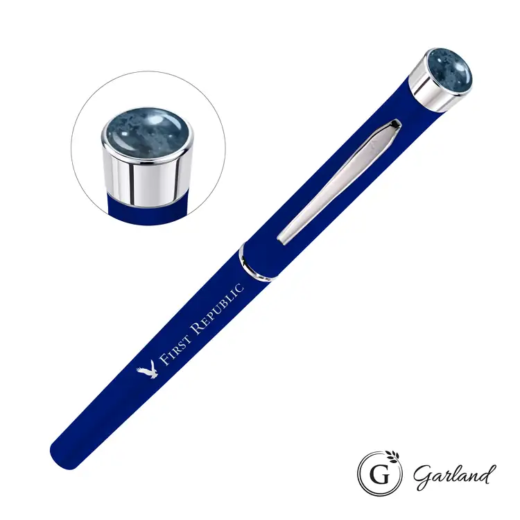 Stylo roller Garland Color Matte Aura avec garnitures chromées #3