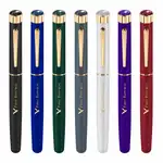 Stylo roller Garland Color Matte Aura avec garnitures dorées