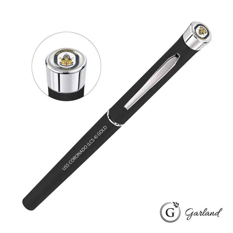 Garland Color Matte Custom Rollerball Pen - Chrome #2