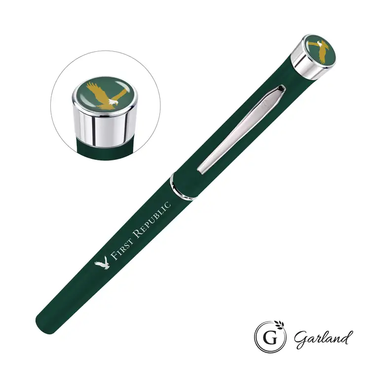 Garland Color Matte Custom Rollerball Pen - Chrome #4