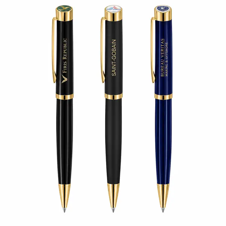 Garland Executive Custom Color Rollerball Pen - Gold