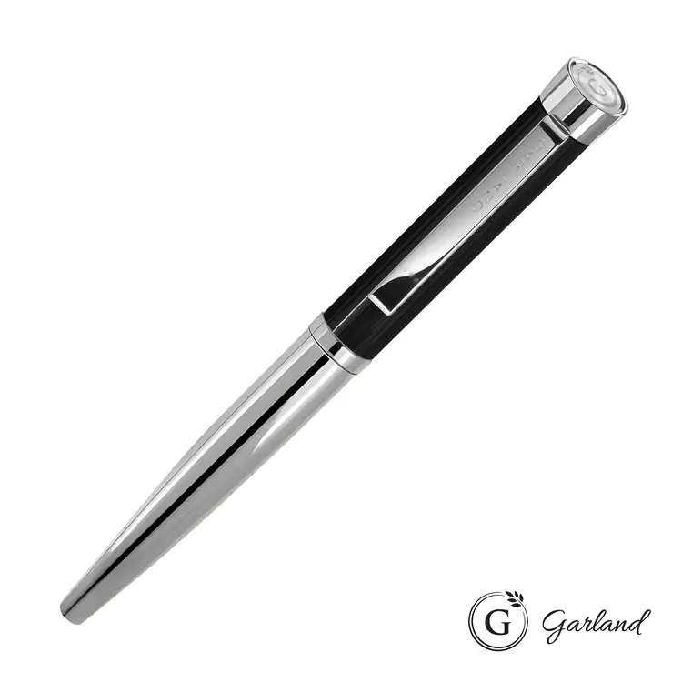 Garland Executive Emblem Monogram Rollerball Pen - Chrome #5