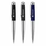 Stylo roller Garland Executive Emblem Monogram avec garnitures chromées