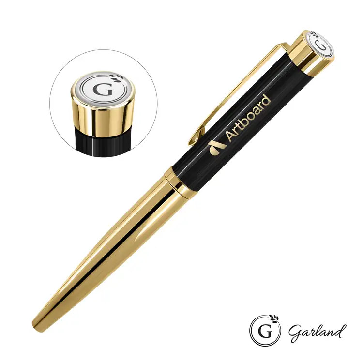 Garland Executive Monogram Rollerball Pen - Gold #2
