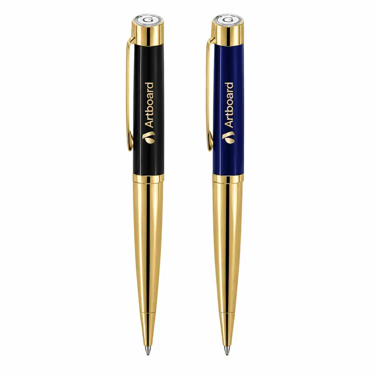 Garland Executive Monogram Rollerball Pen - Gold