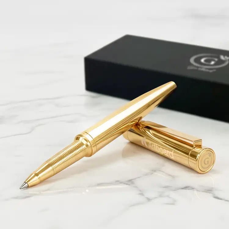 Garland Executive Signature Emblem Rollerball Pen - Gold #4