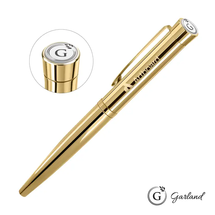 Stylo roller Garland Executive Signature à corps doré