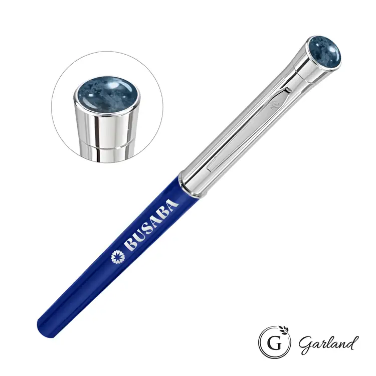 Garland Monogram Aura Rollerball Pen - Chrome #3