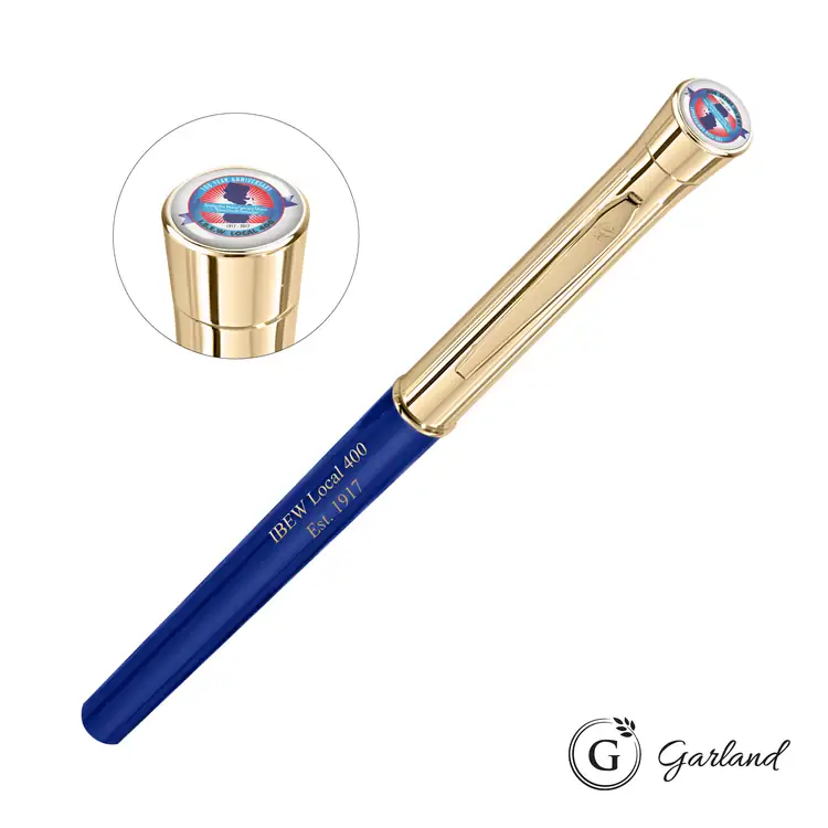 Garland Monogram Custom Rollerball Pen - Gold #3