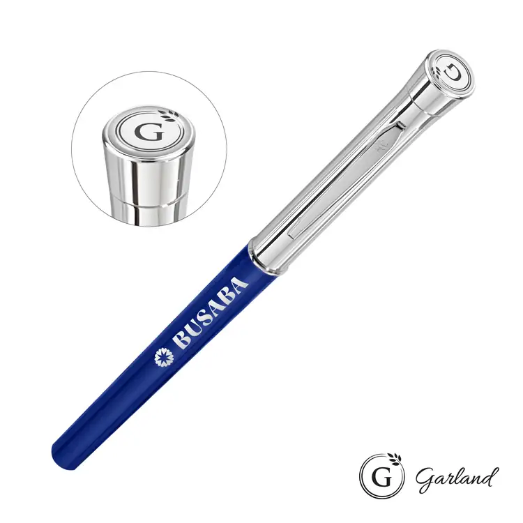 Stylo roller Garland Monogram avec garnitures chromées #3
