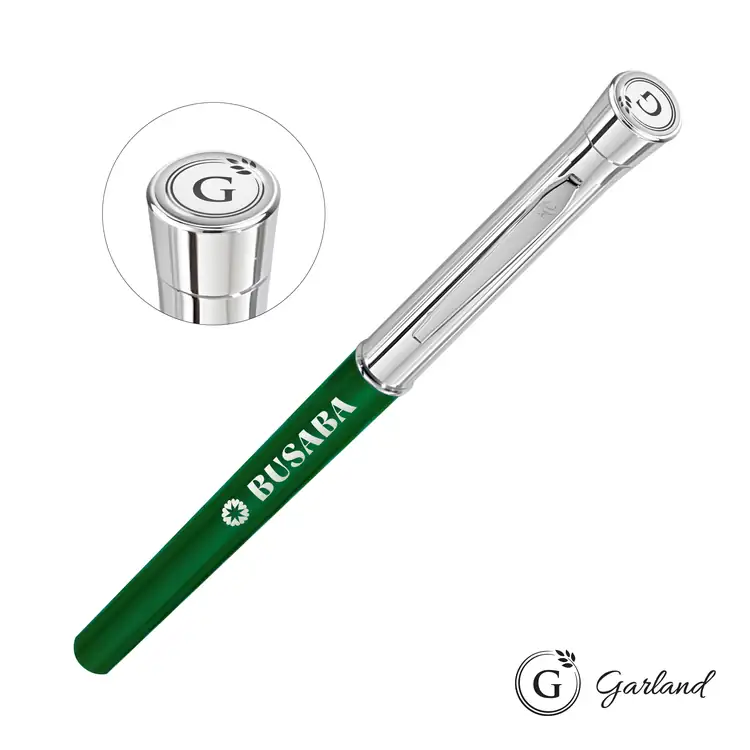 Stylo roller Garland Monogram avec garnitures chromées #5