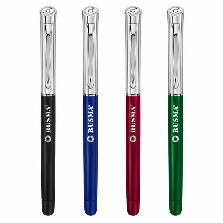 Stylo roller Garland Monogram avec garnitures chromées