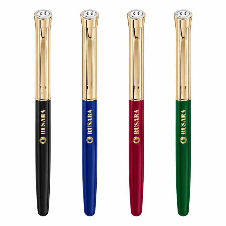 Garland Monogram Rollerball Pen - Gold