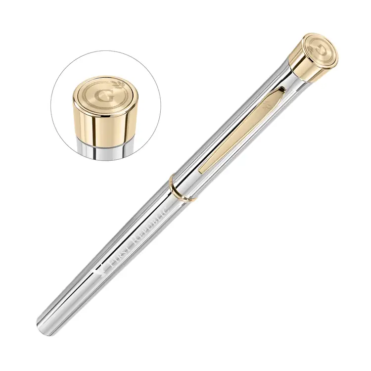 Garland Signature Emblem Rollerball Pen - Chrome #3