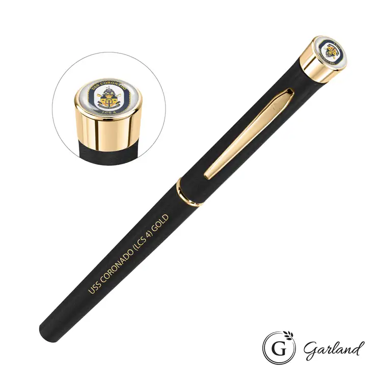 Stylo roller Garland Tactical Custom Textured avec garnitures dorées #2