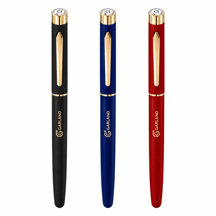 Garland Tactical Textured Rollerball Pen - Gold