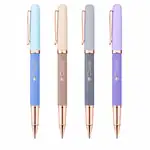 Goldfinch Two-Tone Rollerball Pen with Rose Gold Accents