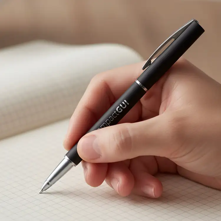 Whetton Recycled Stainless Steel Rollerball Pen #7