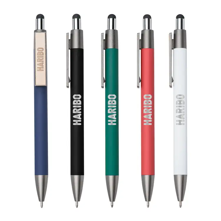 Hughes Stylus Pen with Wood Clip